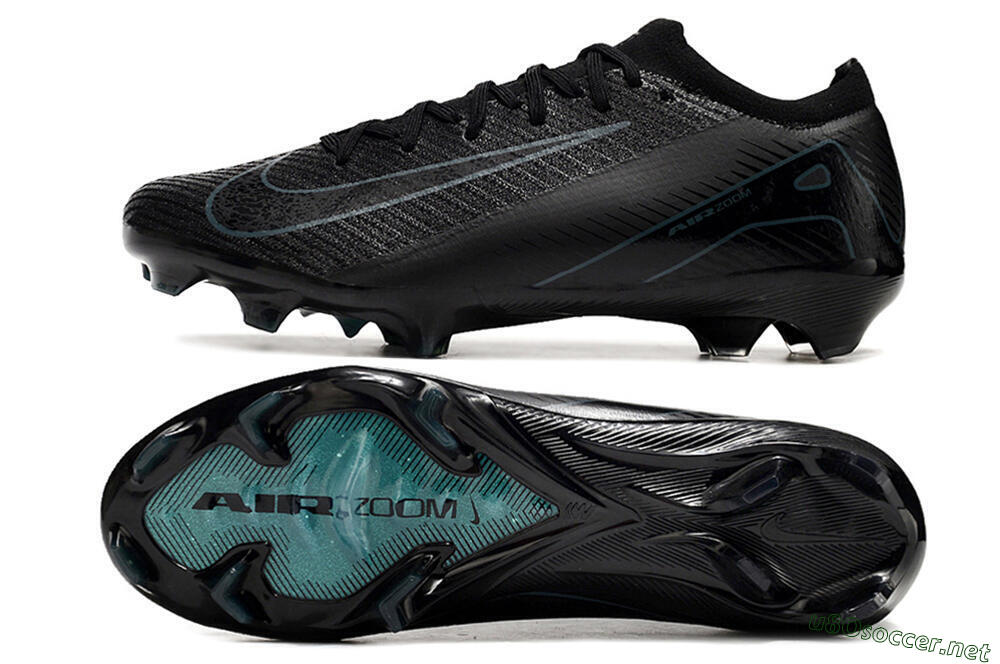 Men's Nike Air Zoom Mercurial Vapor 16 Elite FG Football Boots - Black/Blue/Jade 1
