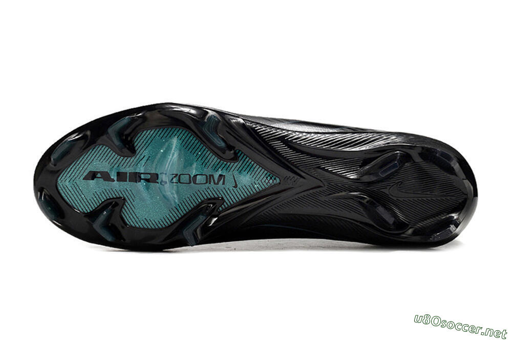 Men's Nike Air Zoom Mercurial Vapor 16 Elite FG Football Boots - Black/Blue/Jade 6