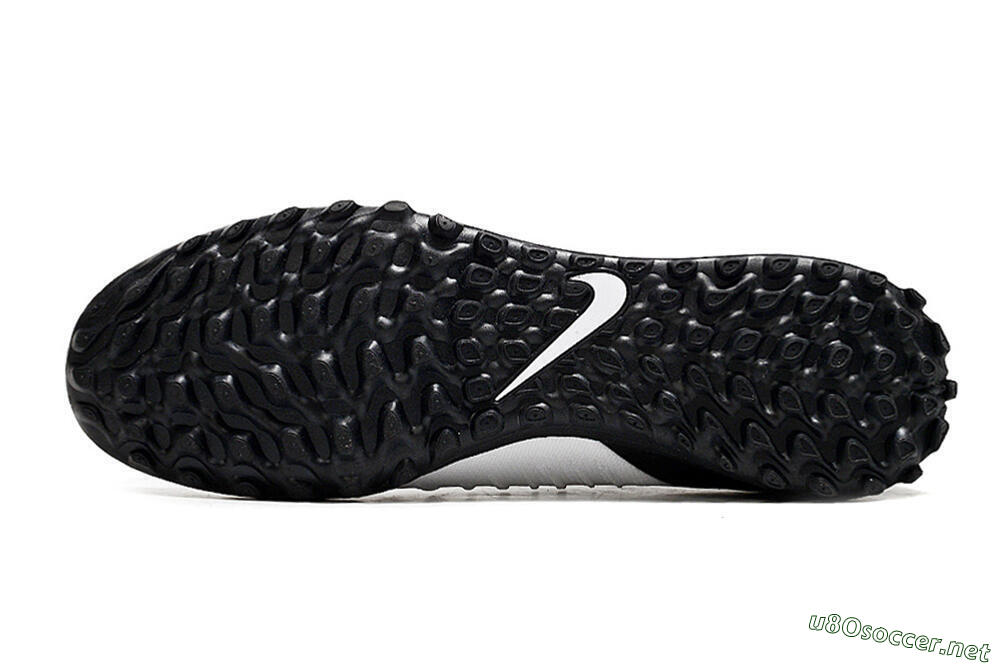 Unisex Nike Phantom Luna Elite TF Football Shoes - White/Black/Gold 6