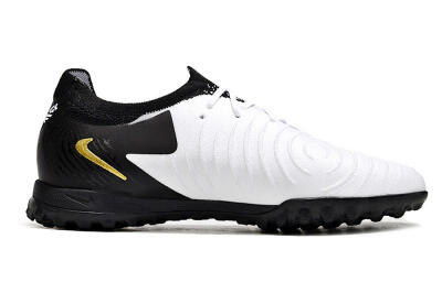 Unisex Nike Phantom Luna Elite TF Football Shoes - White/Black/Gold