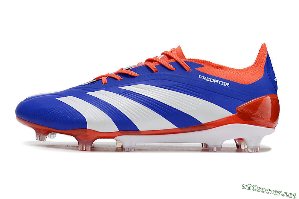 Men's Adidas Predator Elite FG Football Boots - Blue/White/Red 0