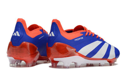 Men's Adidas Predator Elite FG Football Boots - Blue/White/Red