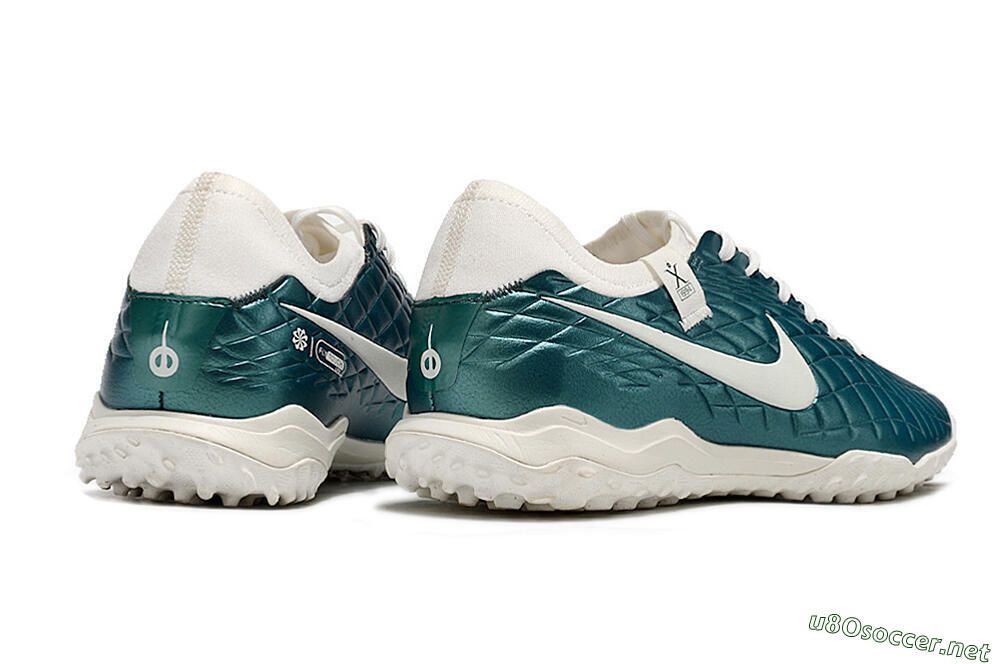 Men's Nike Tiempo Legend 10 Pro TF Football Shoes - Jade/White 6