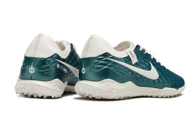 Men's Nike Tiempo Legend 10 Pro TF Football Shoes - Jade/White