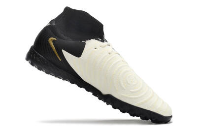 Men's Nike Phantom Luna Elite NU TF Football Shoes - White/Black/Gold