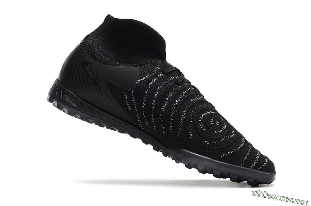 Men's Nike Phantom Luna Elite NU TF Football Shoes - Black/White/Blue 4