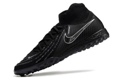 Men's Nike Phantom Luna Elite NU TF Football Shoes - Black/White/Blue