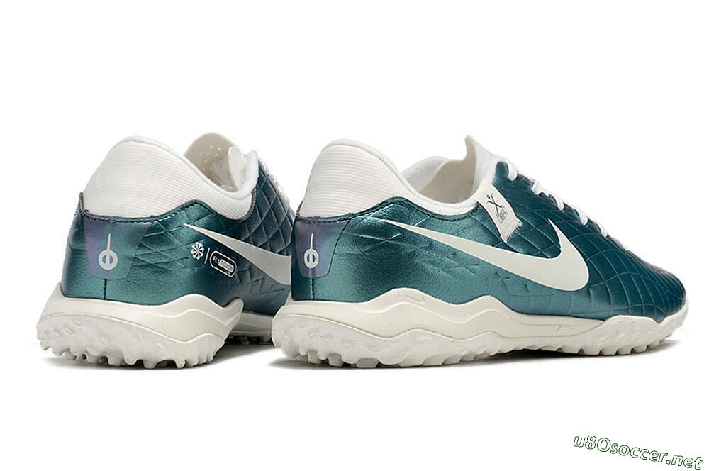 Men's Nike Tiempo Legend 10 Elite TF Football Shoes - Jade/White 6