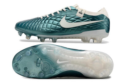 Men's Nike Tiempo Legend 10 Elite FG Football Boots - Jade/White