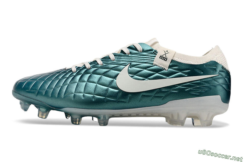 Men's Nike Tiempo Legend 10 Elite FG Football Boots - Jade/White 0