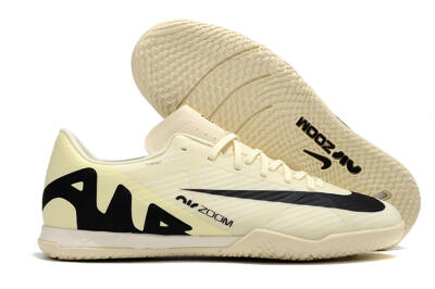 Men's Nike Air Zoom Mercurial Vapor 15 Academy IC Football Shoes - Beige/Black