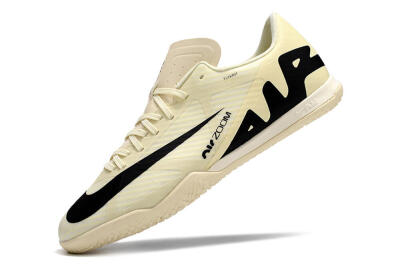 Men's Nike Air Zoom Mercurial Vapor 15 Academy IC Football Shoes - Beige/Black