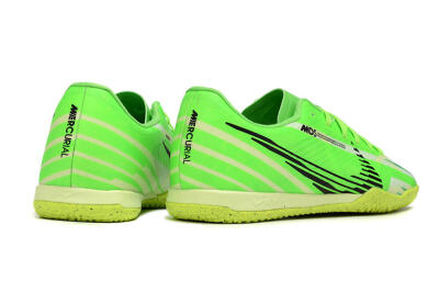 Men's Nike Air Zoom Mercurial Vapor 15 Academy IC Football Shoes - Green/Black/Yellow