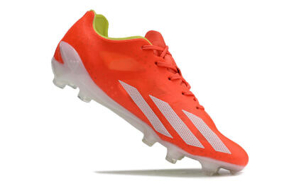 Men's Adidas X Crazyfast.1 FG Football Boots - Red/White/Yellow