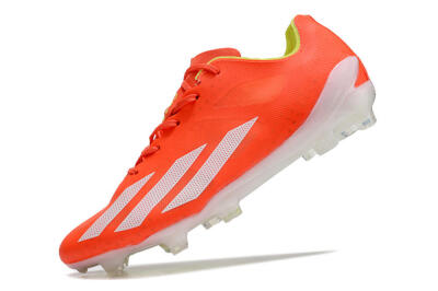 Men's Adidas X Crazyfast.1 FG Football Boots - Red/White/Yellow