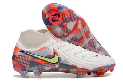 Men's Nike Phantom Luna Elite NU FG Football Boots - White/Red/Yellow/Blue