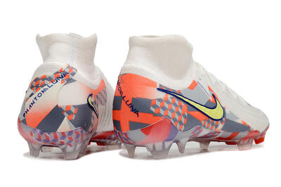 Men's Nike Phantom Luna Elite NU FG Football Boots - White/Red/Yellow/Blue