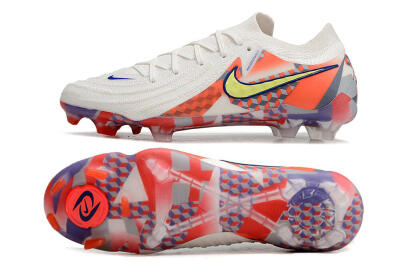 Men's Nike Phantom Luna 2 Elite Olympics 2024 FG Football Boots - White/Multicolor