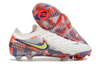Men's Nike Phantom Luna 2 Elite Olympics 2024 FG Football Boots - White/Multicolor