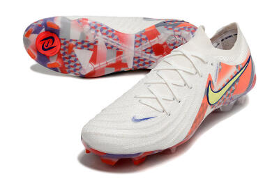 Men's Nike Phantom Luna 2 Elite Olympics 2024 FG Football Boots - White/Multicolor