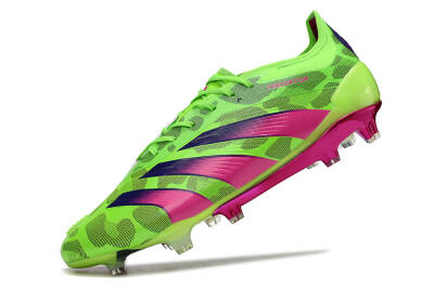 Men's Adidas Predator Accuracy.1 FG Football Boots - Green/Yellow/Purple