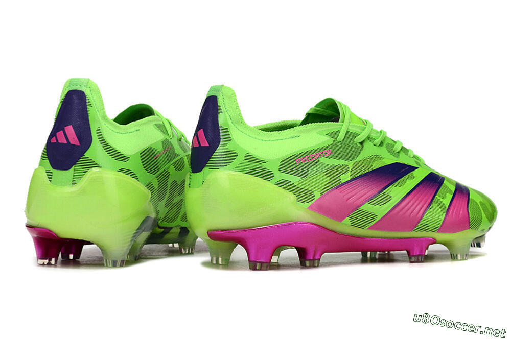 Men's Adidas Predator Accuracy.1 FG Football Boots - Green/Yellow/Purple 6