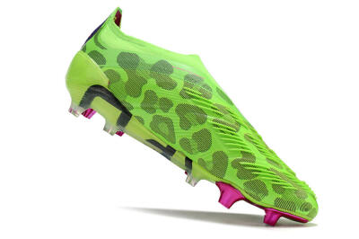 Men's Adidas Predator Accuracy+ FG Football Boots - Green/Purple/Yellow