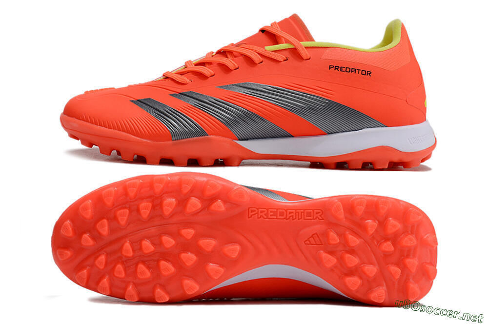 Men's Adidas Predator Elite TF Football Shoes - Red/Black/White 1
