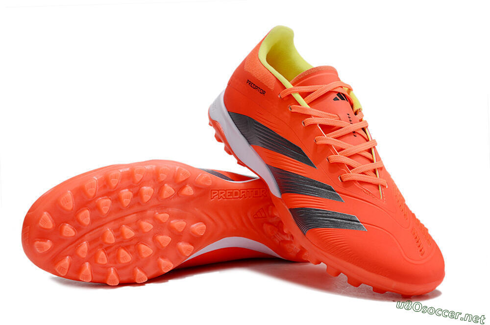 Men's Adidas Predator Elite TF Football Shoes - Red/Black/White 3