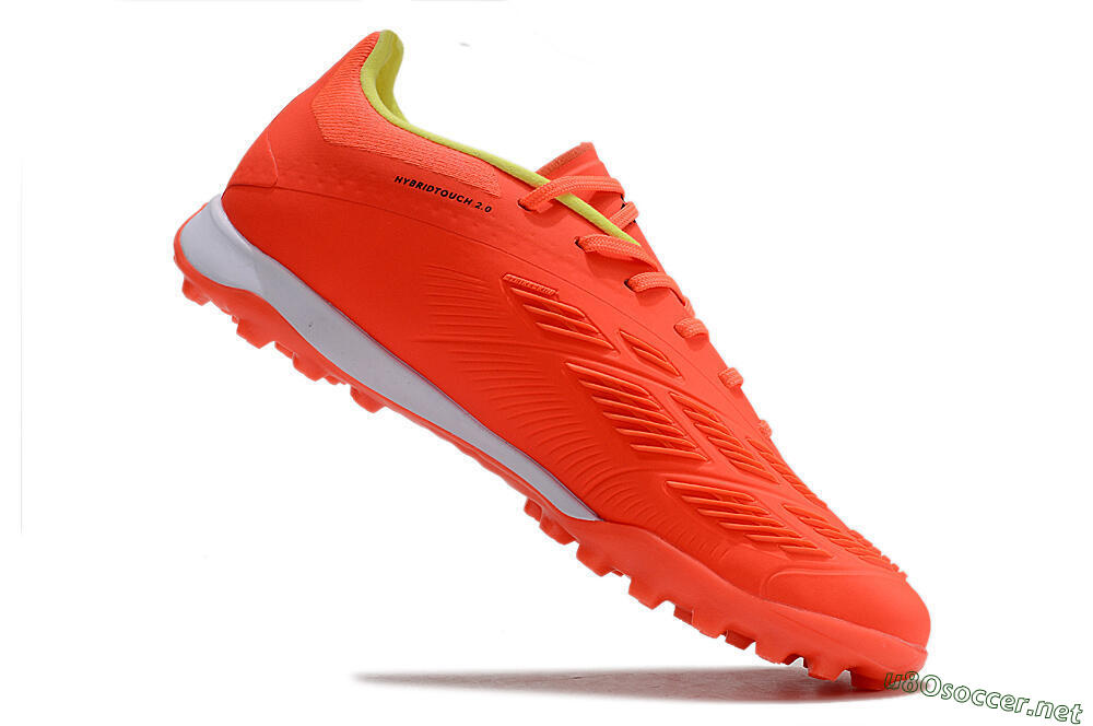 Men's Adidas Predator Elite TF Football Shoes - Red/Black/White 4