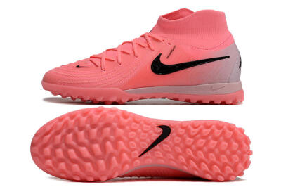 Men's Nike Phantom Luna 2 Elite TF Football Shoes - Pink/Black/White