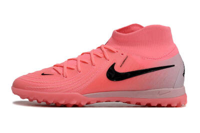 Men's Nike Phantom Luna 2 Elite TF Football Shoes - Pink/Black/White