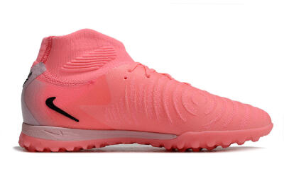 Men's Nike Phantom Luna 2 Elite TF Football Shoes - Pink/Black/White