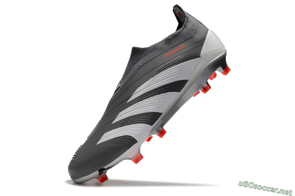 Men's Adidas Predator Accuracy+ FG Football Boots - Brown/Silver/Red 5