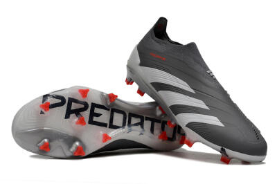 Men's Adidas Predator Accuracy+ FG Football Boots - Brown/Silver/Red