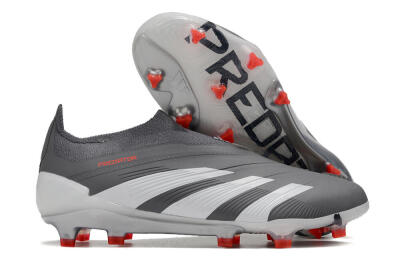 Men's Adidas Predator Accuracy+ FG Football Boots - Brown/Silver/Red