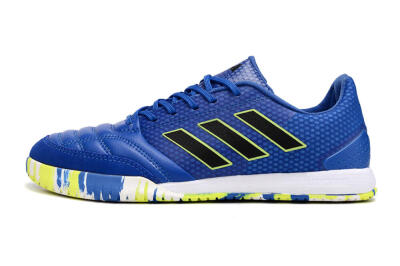 Men's Adidas Top Sala FG Football Shoes - Blue/Black/Yellow