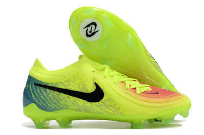 Men's Nike Phantom Luna Elite NU FG Football Boots - Yellow/Black/Orange