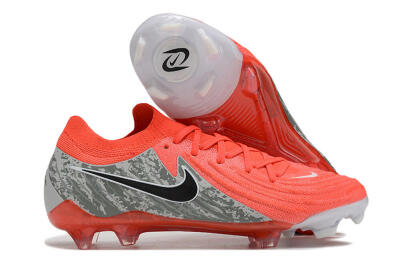 Unisex Nike Phantom Luna Elite FG Football Boots - Red/Black/Green