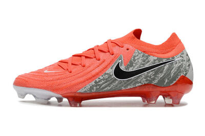 Unisex Nike Phantom Luna Elite FG Football Boots - Red/Black/Green