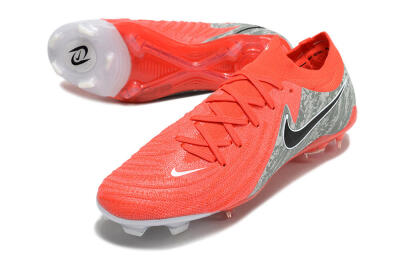 Unisex Nike Phantom Luna Elite FG Football Boots - Red/Black/Green