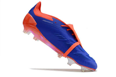 Unisex Adidas Predator Elite Foldover Tongue FG Football Boots - Blue/White/Red