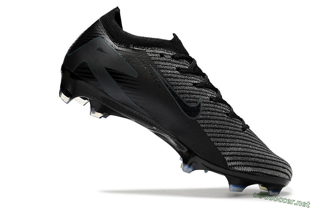 Men's Nike Air Zoom Mercurial Vapor 16 Elite FG Football Boots - Black/Black/Blue 4