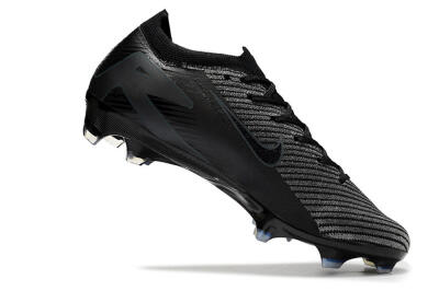 Men's Nike Air Zoom Mercurial Vapor 16 Elite FG Football Boots - Black/Black/Blue