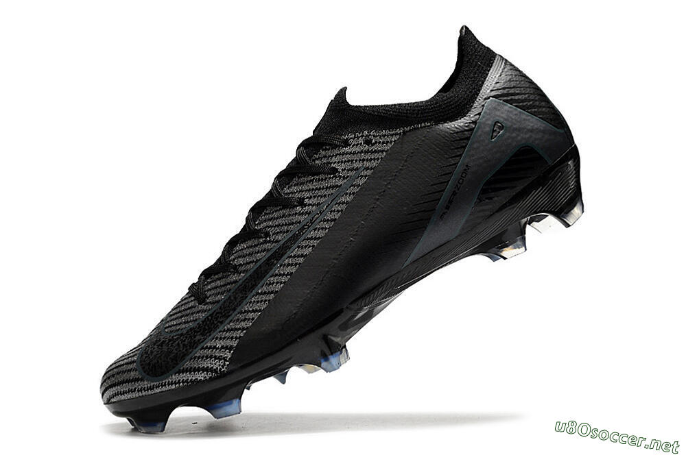 Men's Nike Air Zoom Mercurial Vapor 16 Elite FG Football Boots - Black/Black/Blue 5