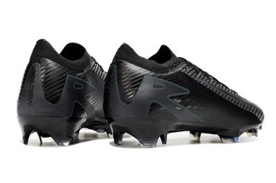 Men's Nike Air Zoom Mercurial Vapor 16 Elite FG Football Boots - Black/Black/Blue