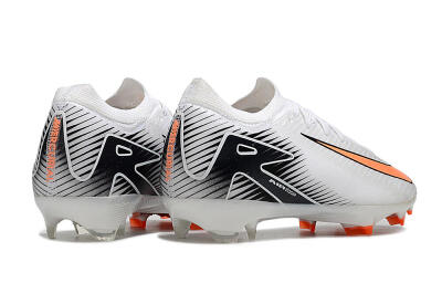 Men's Nike Air Zoom Mercurial Vapor 16 Elite FG Football Boots - White/Orange/Black