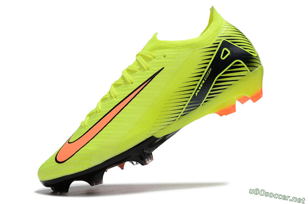 Men's Nike Air Zoom Mercurial Vapor 16 Elite FG Football Boots - Yellow/Orange/Black 5