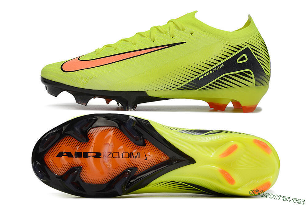 Men's Nike Air Zoom Mercurial Vapor 16 Elite FG Football Boots - Yellow/Orange/Black 1