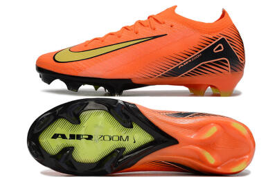 Men's Nike Air Zoom Mercurial Vapor 16 Elite FG Football Boots - Orange/Yellow/Black
